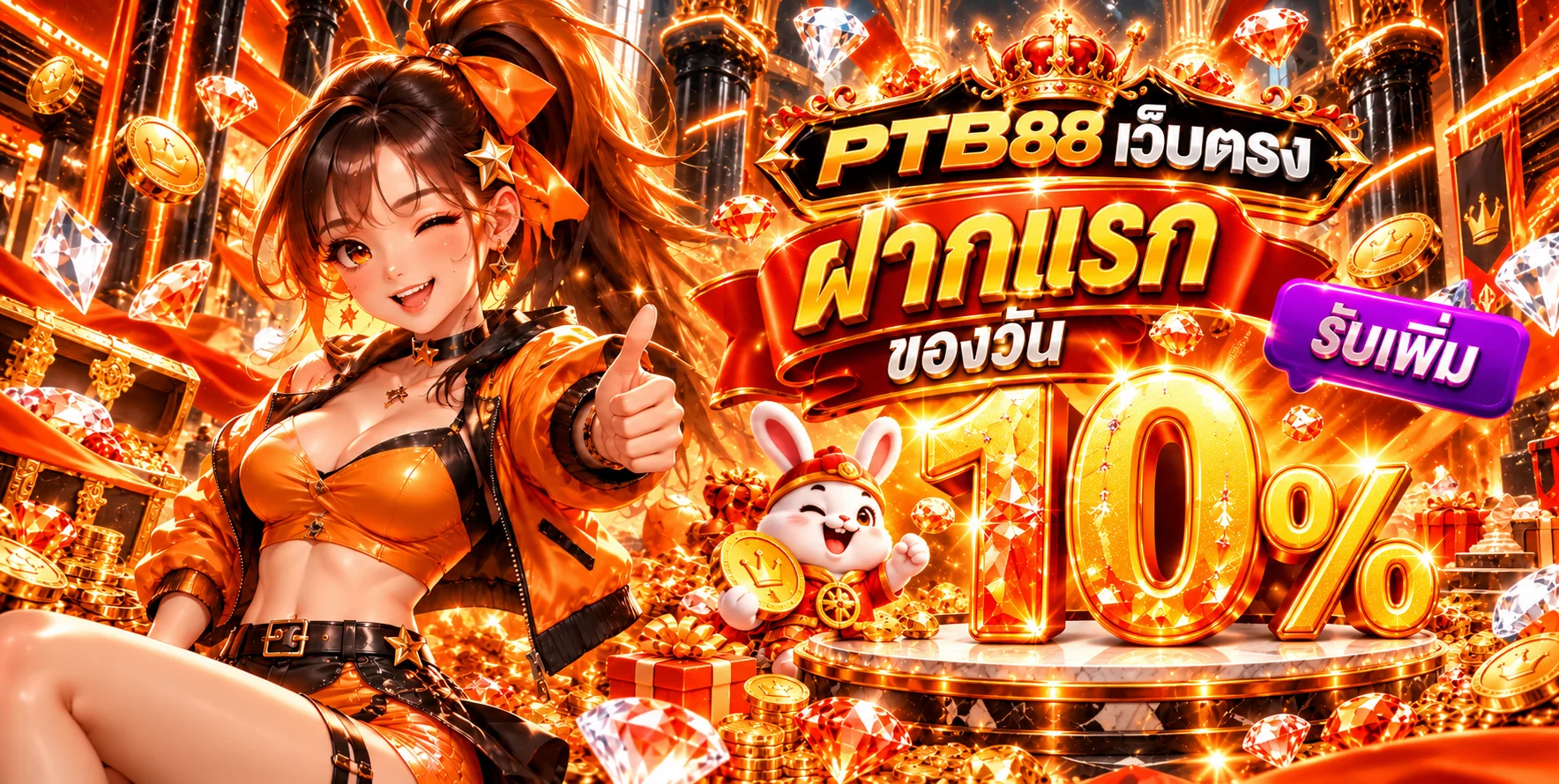 PTB88 เว็บตรง | ทางเข้า สล็อต คาสิโน กีฬา และหวย