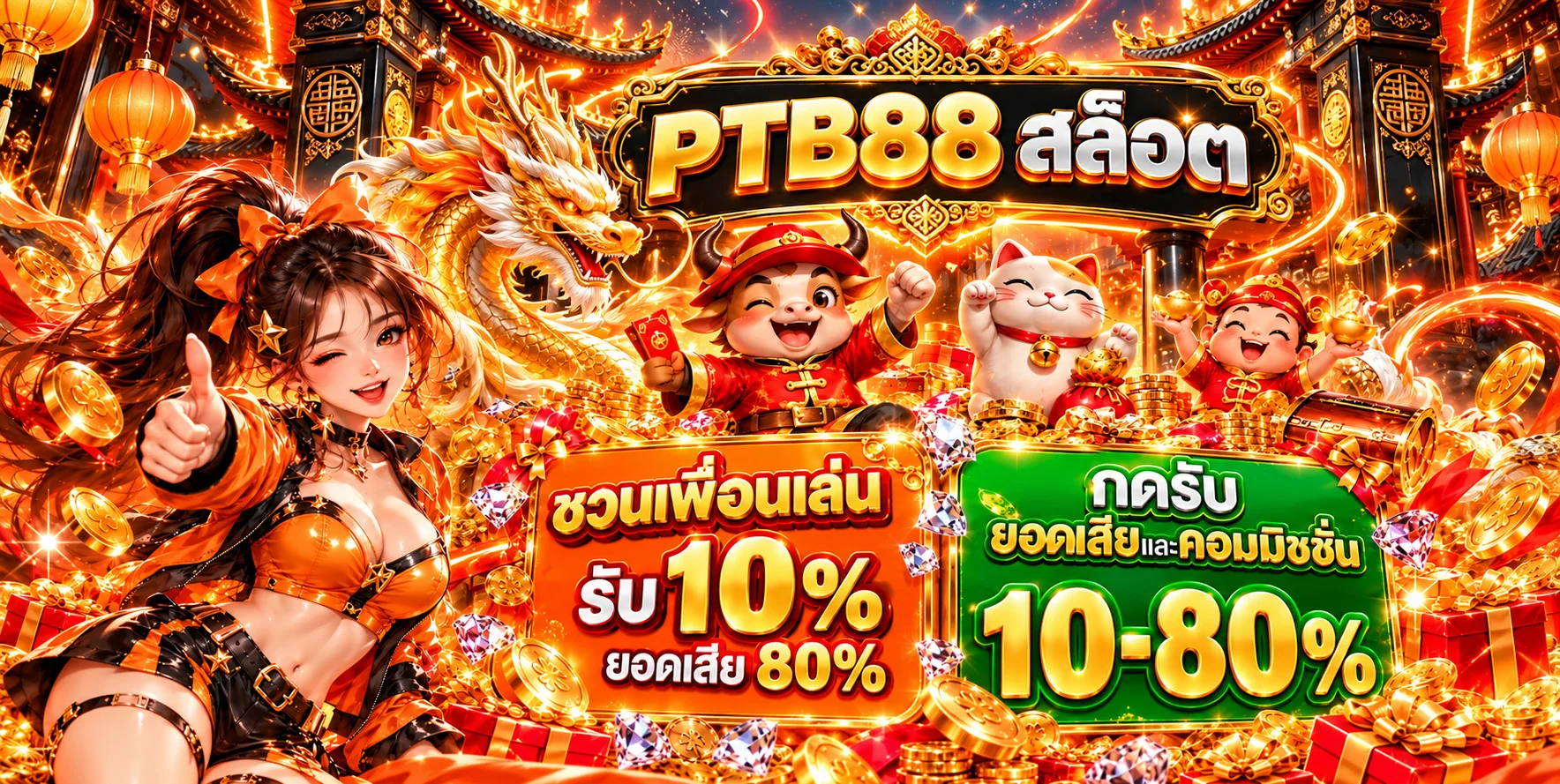 PTB88 เว็บตรง | ทางเข้า สล็อต คาสิโน กีฬา และหวย