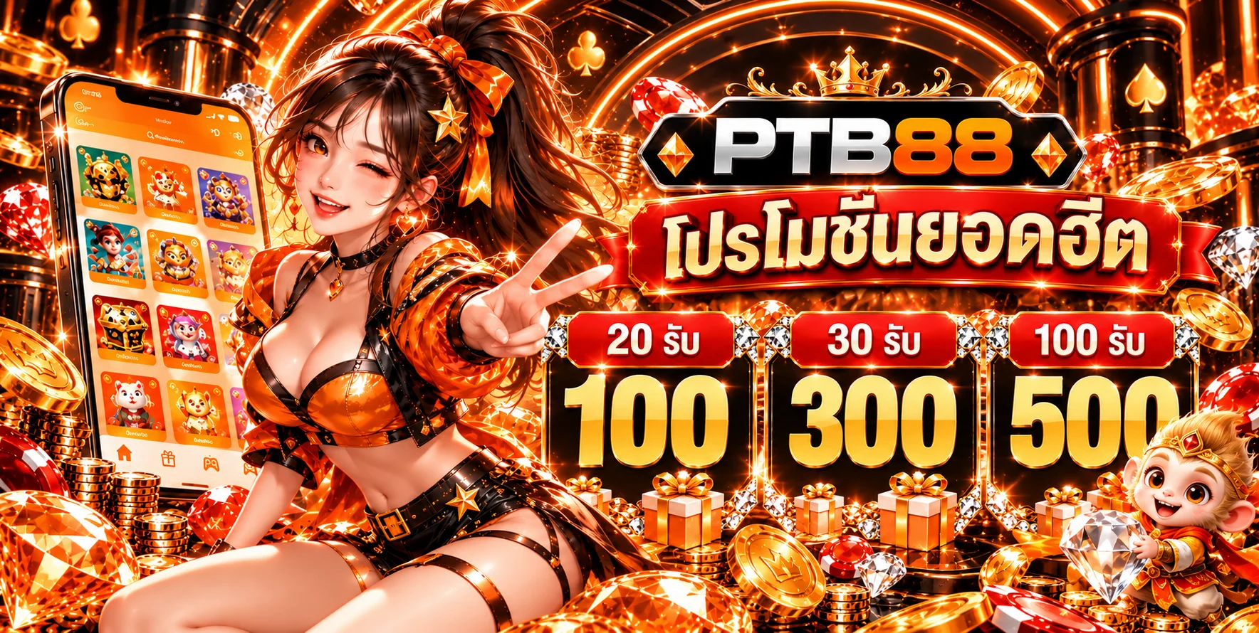 โปรโมชั่น PTB88 พร้อมตัวเลือกสิทธิ์สมาชิก